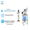 Laboratory jacketed glass reactor